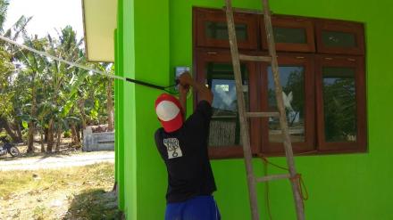 PEMASANGAN METERAN LISTRIK DI PAUD