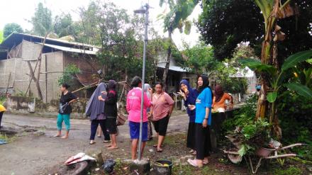 Kerja bakti di Panjang
