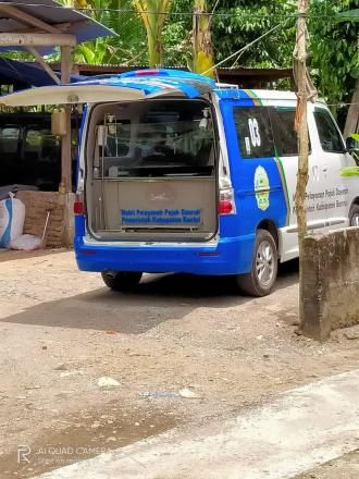 Pajak keliling di dusun Soronanggan