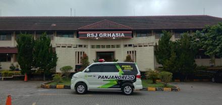 Pengantaran Warga ODGJ Krapyak Wetan Ke RS Grazia