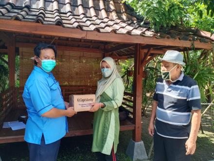 Penerimaan Kit di Dusun Gunungpuyuh