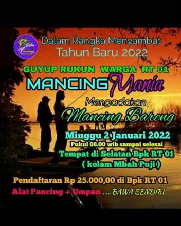 Mancing Mania di Dusun Jamprit