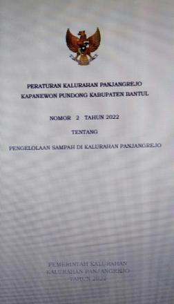 Peraturan Kalurahan No 2 Tahun 2022