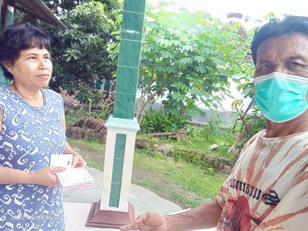 Pengantaran SPPT Wajib Pajak Warga Krapyak Kulon