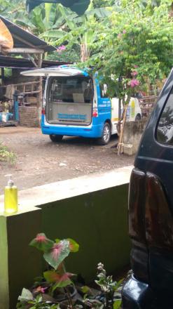 Pembanyaran pajak mobil keliling Pedukuhan Soronanggan