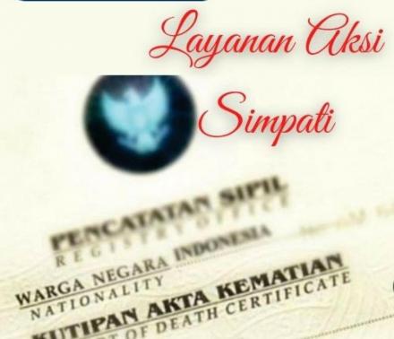 Layanan Aksi Simpatik Akta Kematian