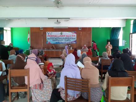 Penyaluran BLT DD Bulan Agustus
