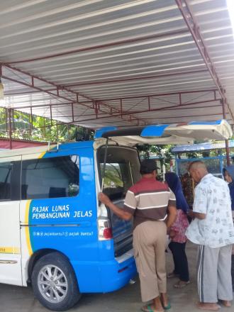Posko Pajak Keliling Tahap 3 di Dusun Gunungpuyuh