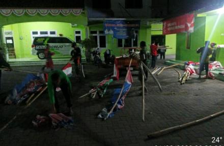 Pelepasan Bendera Merah Putih