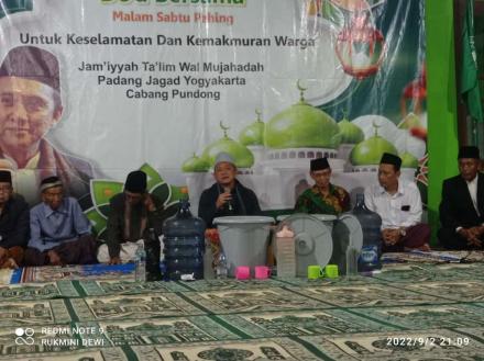 Pengajian Rutin Malam Sabtu Pahing Di Dusun Krapyak wetan