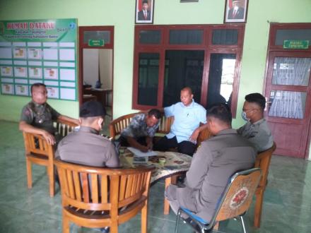 Kunjungan dari Pol PP Ke Panjangrejo