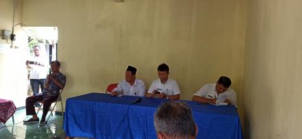 Sosialisasi Kegiatan DEM area tanam padi sehat