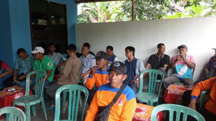 Sosialisasi Mitigasi bencanad dari BPBD Kab Bantul