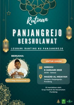 Acara Panjangrejo bersolawat 