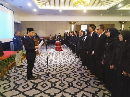 KPU Bantul Melantik 225 PPS di Bantul