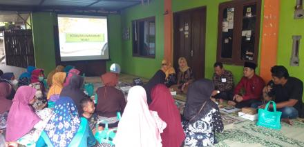 Sosialisasi Makanan Sehat dari Dinas Kesehatan Bekerjasama dengan DPRD DIY