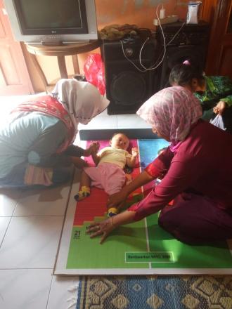 Posyandu di Dusun Nglorong