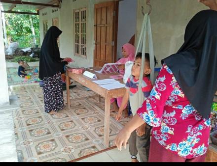 Posyandu di Pedukuhan Semampir