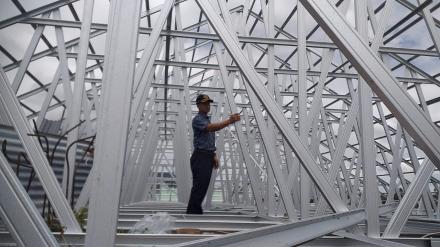 Monitoring Kegiatan Pembangunan oleh BAMUSKAL
