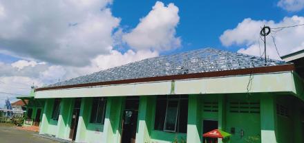 Pembangunan Rehab atap Aula 