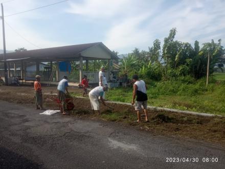 Kerja Bakti Warga Dusun Panjang
