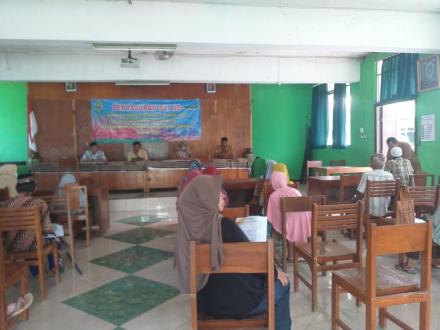 Penerimaan BLT DD Bulan Mei