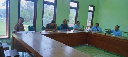Rakor TPK & TPBJ dengan Pemerintah Kalurahan