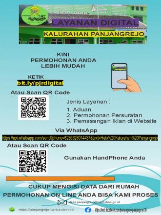 Layanan Digital Kalurahan Panjangrejo