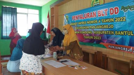 Penerimaan BLT DD Bulan Juni