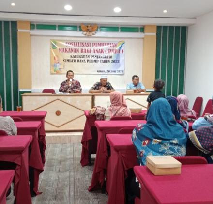 Sosialisasi Pemberian Makan Bayi dan Anak (PMBA) di Dusun Grudo
