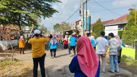 Senam Sehat di Puskesmas Pundong