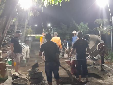 Corblok Dusun Soronangan Dana BKK KBPM