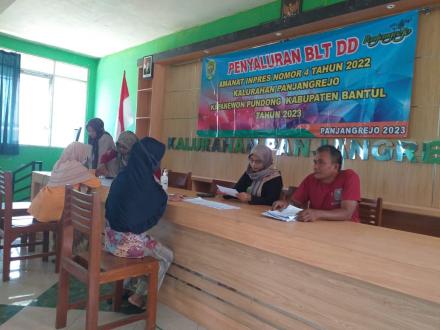  Penerimaan BLT DD Bulan September