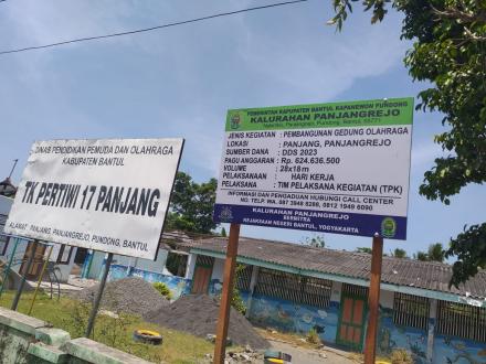 Pembangunan Gedung Olahraga