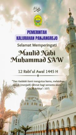 Selamat Memperingati Hari Maulid Nabi 1445 H