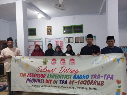 Akreditasi TKA TPA At Taqarrub Dusun Gedong Ganjuran