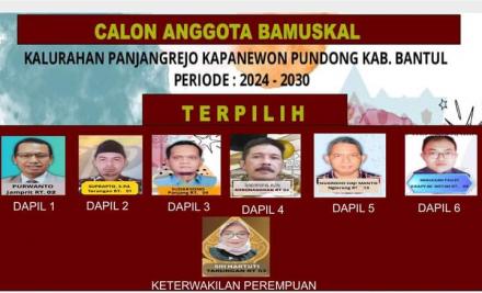 Calon Anggota Bamuskal Terpilih 2024 - 2030