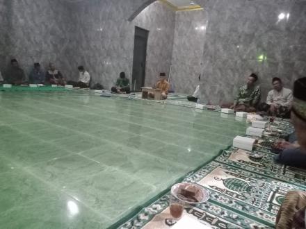 Pengajian Ranting NU Panjangrejo di Masjid Al-Munawaroh Nglorong