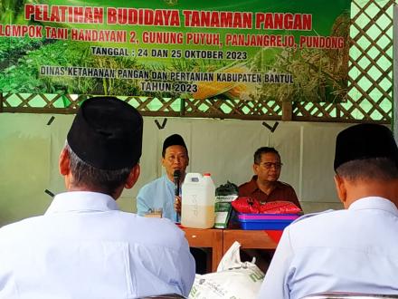 Pelatihan Budidaya Tanaman Pangan di Gunungpuyuh