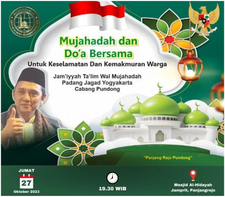 Mujahadah & Do'a Bersama