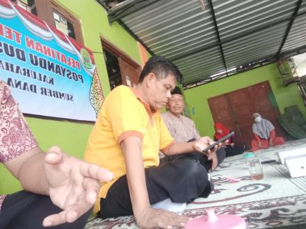 Pelatihan Tertib Administrasi Posyandu Dusun Soronanggan
