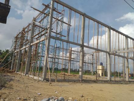 Perkembangan Pembangunan GOR Kalurahan
