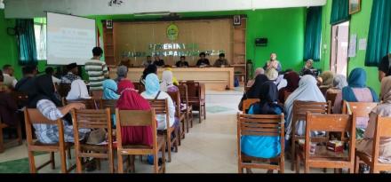 Pembinaan pengrajin di Kalurahan Panjangrejo oleh BPN ( Badan Pertanahan Nasional )