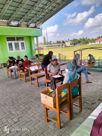 Pengecekan Kesehatan di Kalurahan Panjangrejo