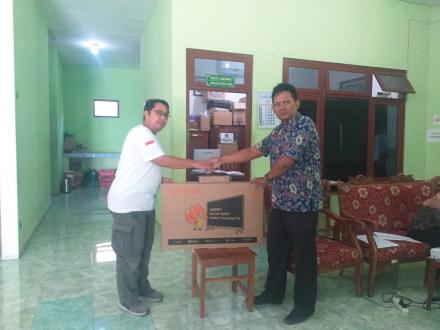 Serah Terima TV LED 32 Inch