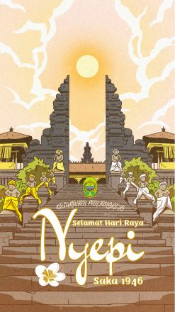 Kalurahan Panjangrejo Mengucapkan Selamat Hari Raya Nyepi Tahun 2024