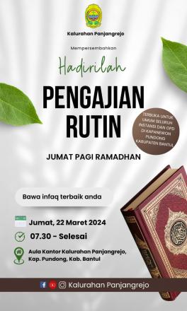 Pengajian Jumat Pagi 