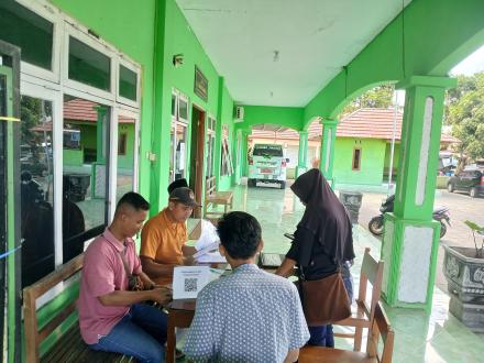 Pendaftaran Calon Anggota KPPS Hari pertama