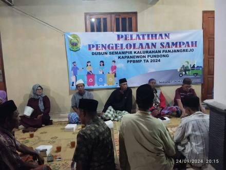 Sosialisasi Pengelolaan Sampah di Dusun Semampir