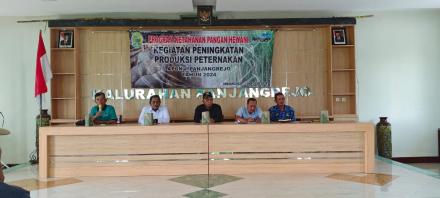 Program Ketahanan Pangan Hewani Kegiatan Peningkatan Produksi Peternakan  APBKal Panjangrejo Tahun 2